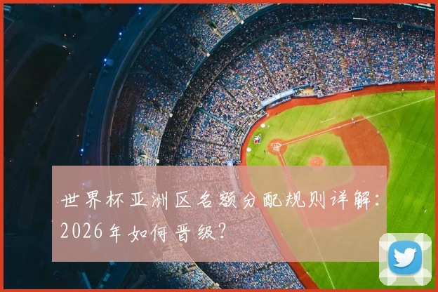 世界杯亚洲区名额分配规则详解：2026年如何晋级？