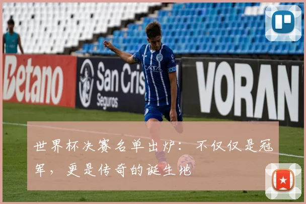 世界杯决赛名单出炉:不仅仅是冠军,更是传奇的诞生地